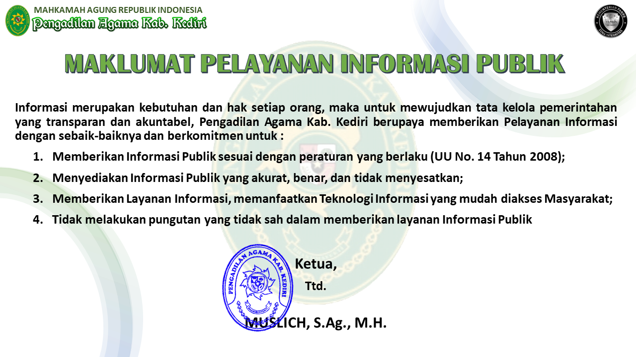 MAKLUMAT PELAYANAN INFORMASI PUBLIK 2026